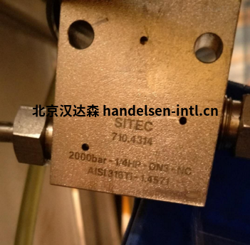 SiTec 高压气动阀719.1064 300bar SiTec 高压气动阀719.1064 300bar