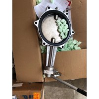 德国warex dkz110双法兰型号的双偏心截止阀