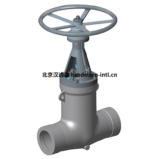 style a high pressure gate valve